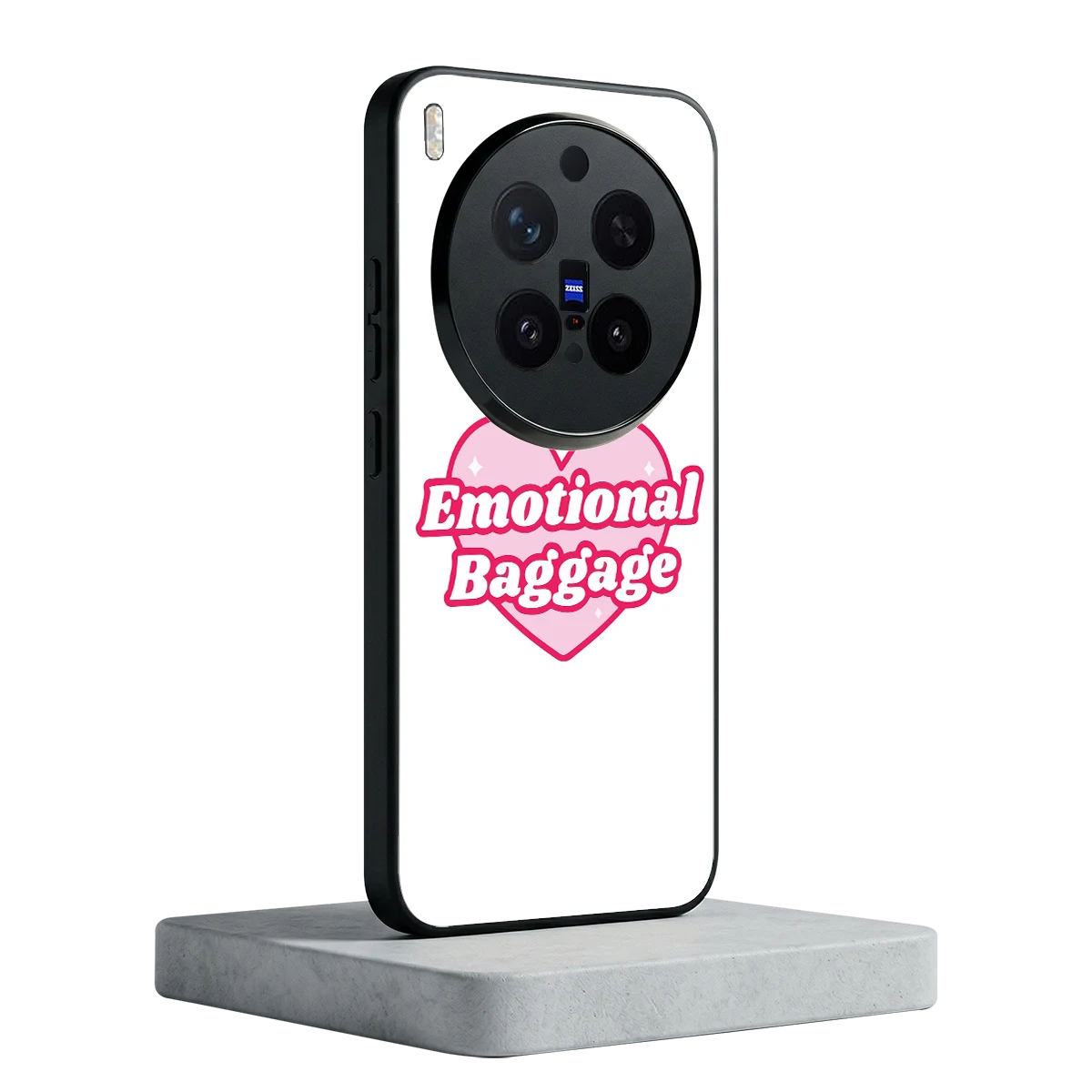 Emotional Baggage vivo x300 pro mobile cover | shockproof glass phone case