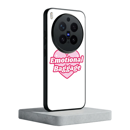 Emotional Baggage vivo x300 pro mobile cover | shockproof glass phone case