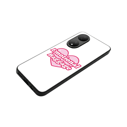 Emotional Baggage stylish phone case for Vivo-y100 | glossy glass and slim fit