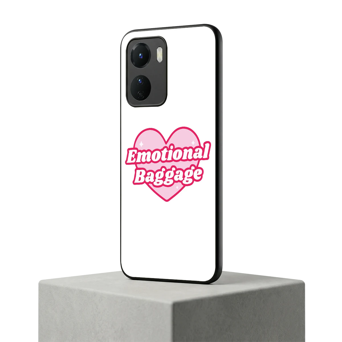 Emotional Baggage vivo y16 mobile cover | shockproof glass phone case
