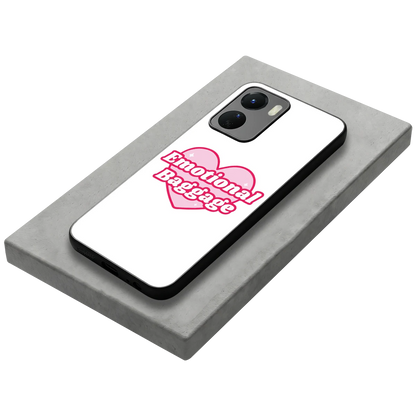 Emotional Baggage stylish phone case for vivo y16 | glossy glass and slim fit