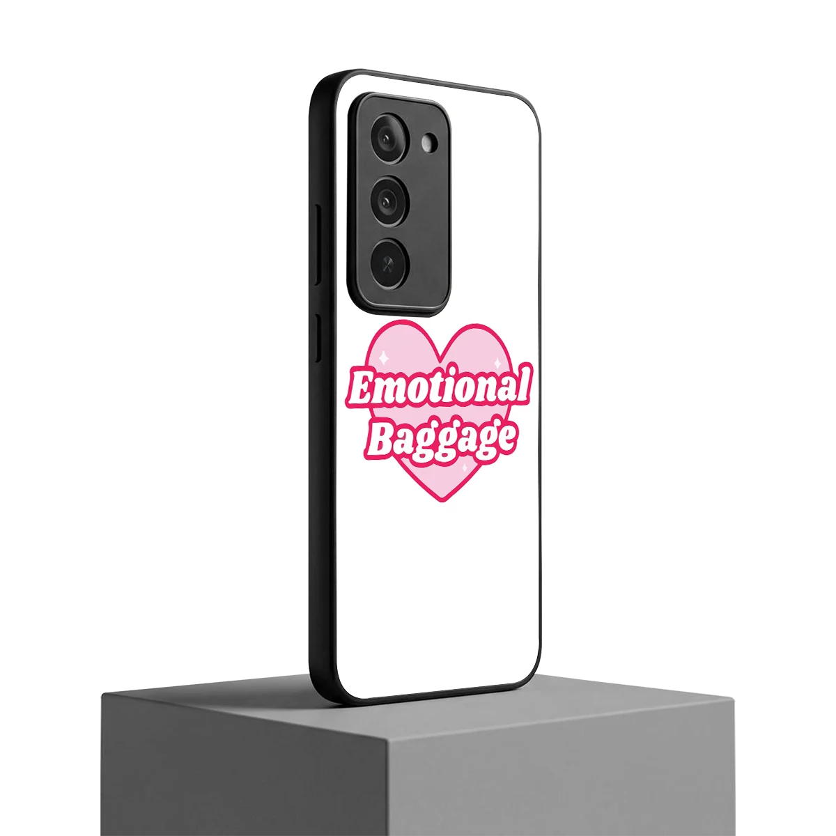 Emotional Baggage redmi 15 5g mobile cover | shockproof glass phone case