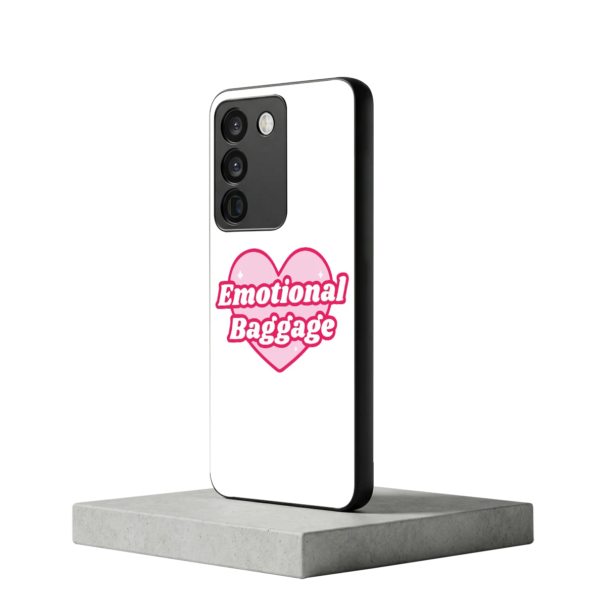 Emotional Baggage vivo y200 5g mobile cover | shockproof glass phone case