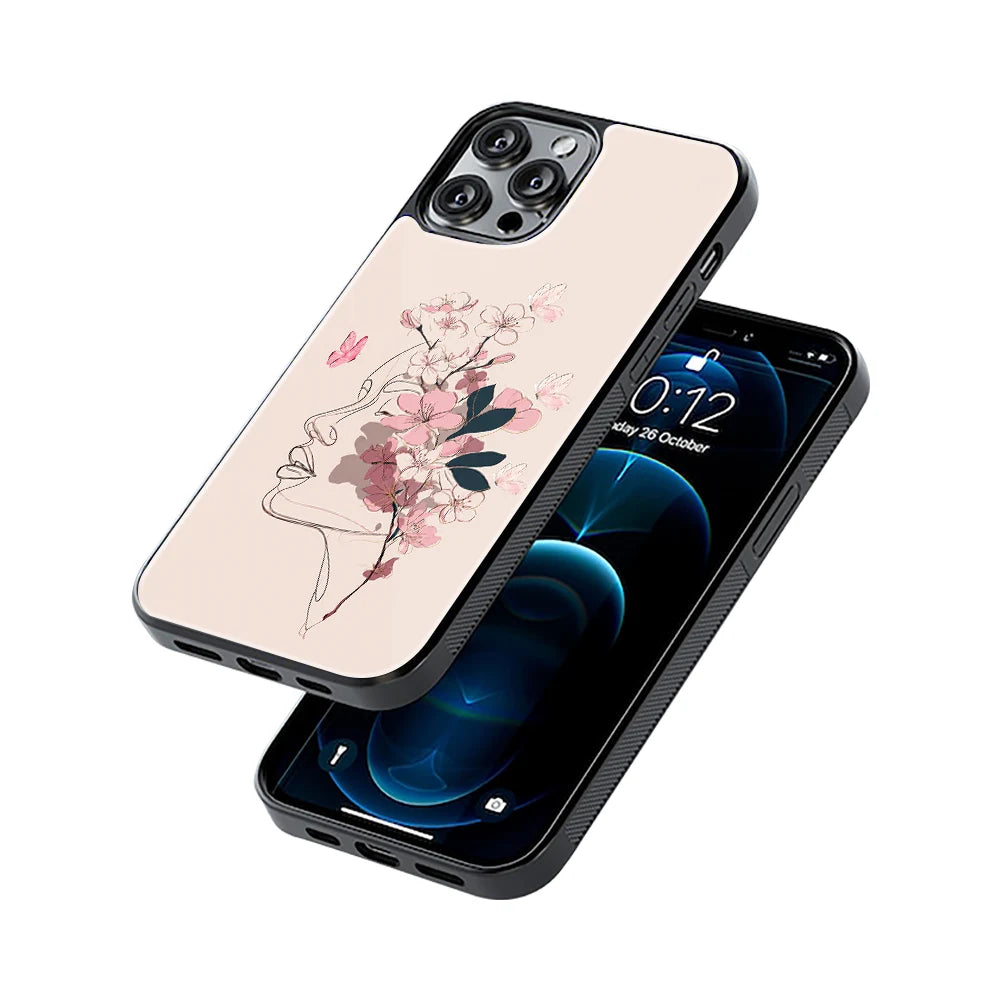 Protective Glass Back Phone Case Compatible with iPhone, Samsung, OnePlus, Pixel & More
