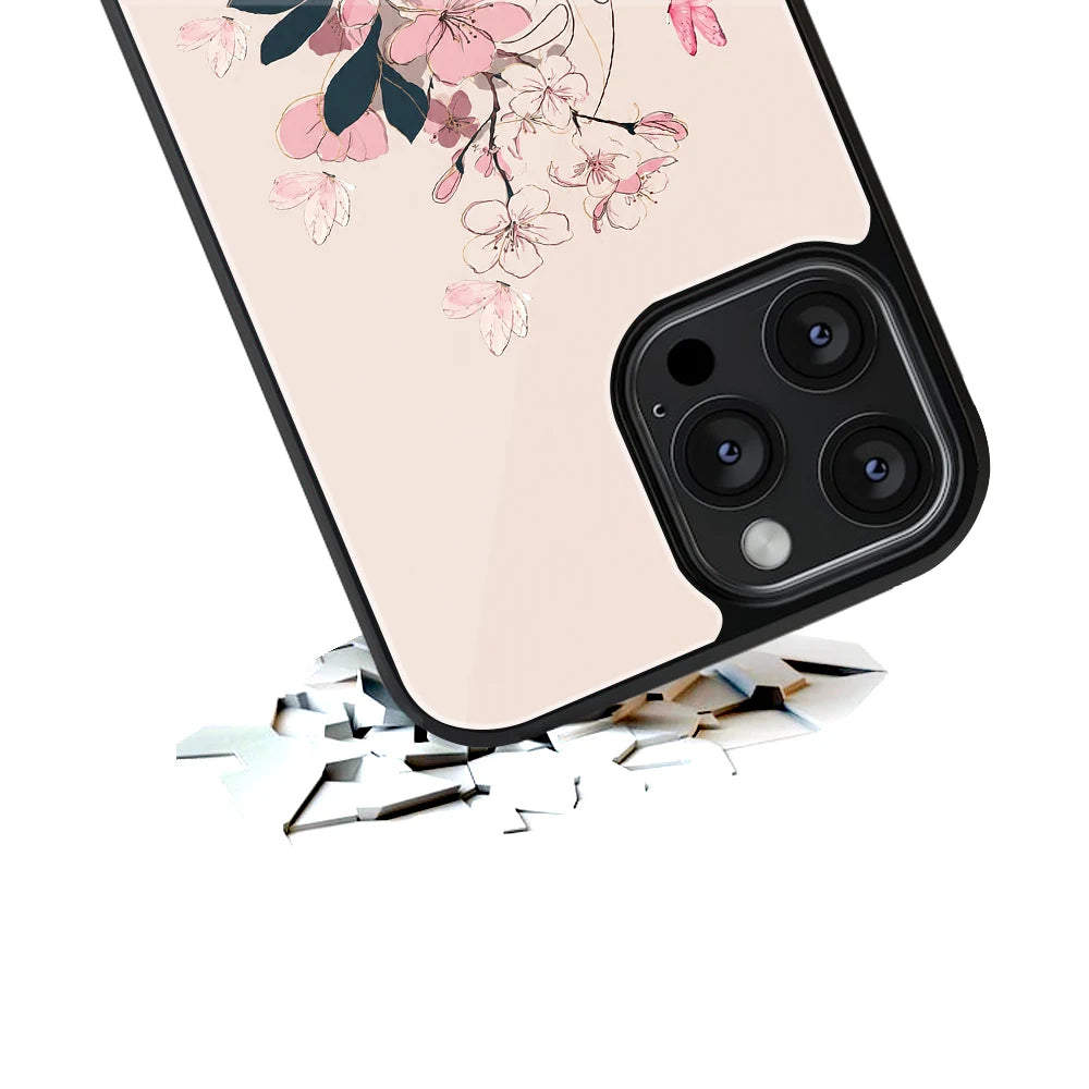 Durable Glass Back Mobile Case for iPhone, Samsung, OnePlus, Google Pixel, Redmi, Vivo, Oppo