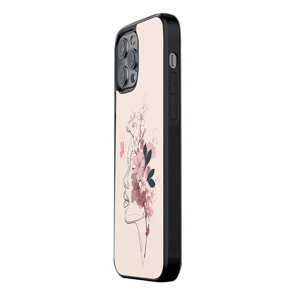 Trendy Glass Back Mobile Case for iPhone, Samsung, Redmi, OnePlus, Google Pixel, Motorola