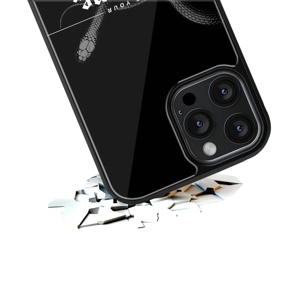 Durable Glass Back Mobile Case for iPhone, Samsung, OnePlus, Google Pixel, Redmi, Vivo, Oppo