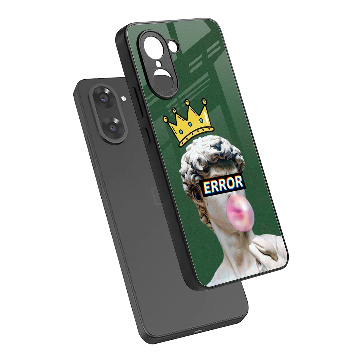 Error sleek oneplus nord ce5 5g cover with tempered glass back and TPU edges