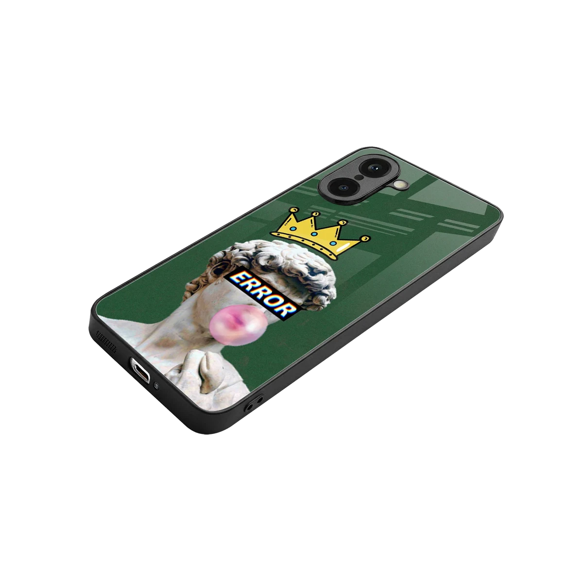 Error stylish phone case for oneplus nord ce5 5g | glossy glass and slim fit