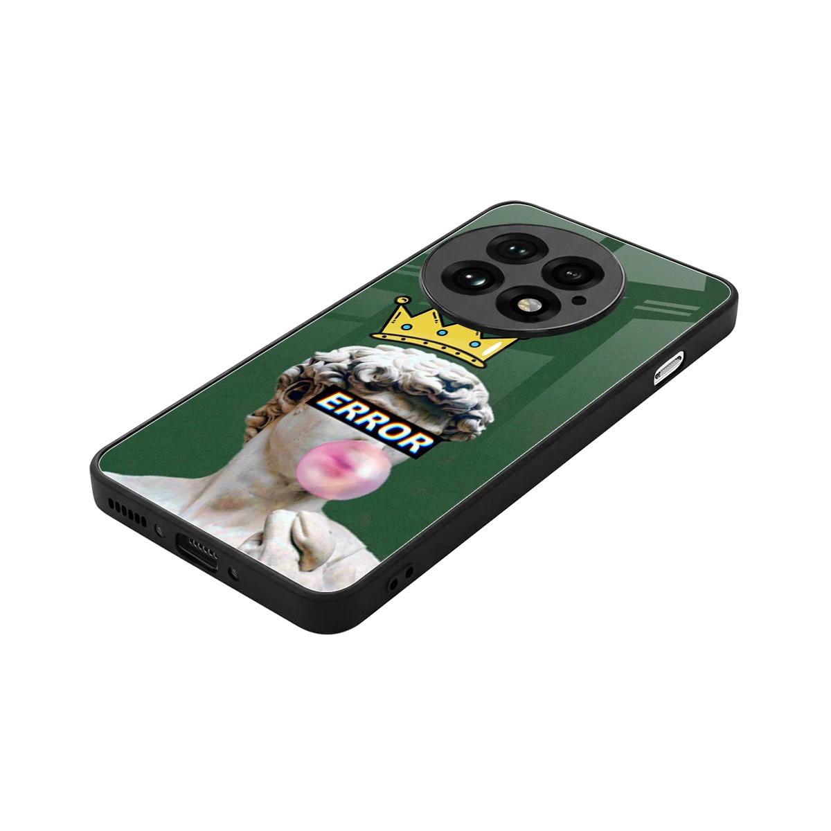 Error stylish phone case for oneplus 13 | glossy glass and slim fit