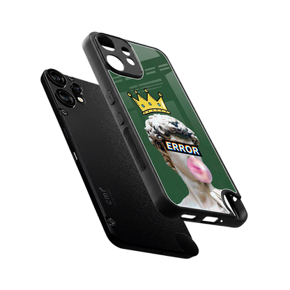 Error sleek cmf nothing phone 2 pro cover with tempered glass back and TPU edges