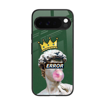 Error back phone cover | glass case for google pixel 10 pro xl