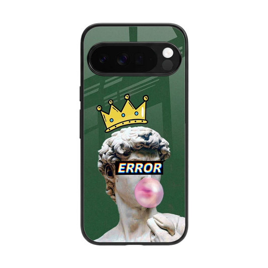 Error back phone cover | glass case for google pixel 10 pro xl