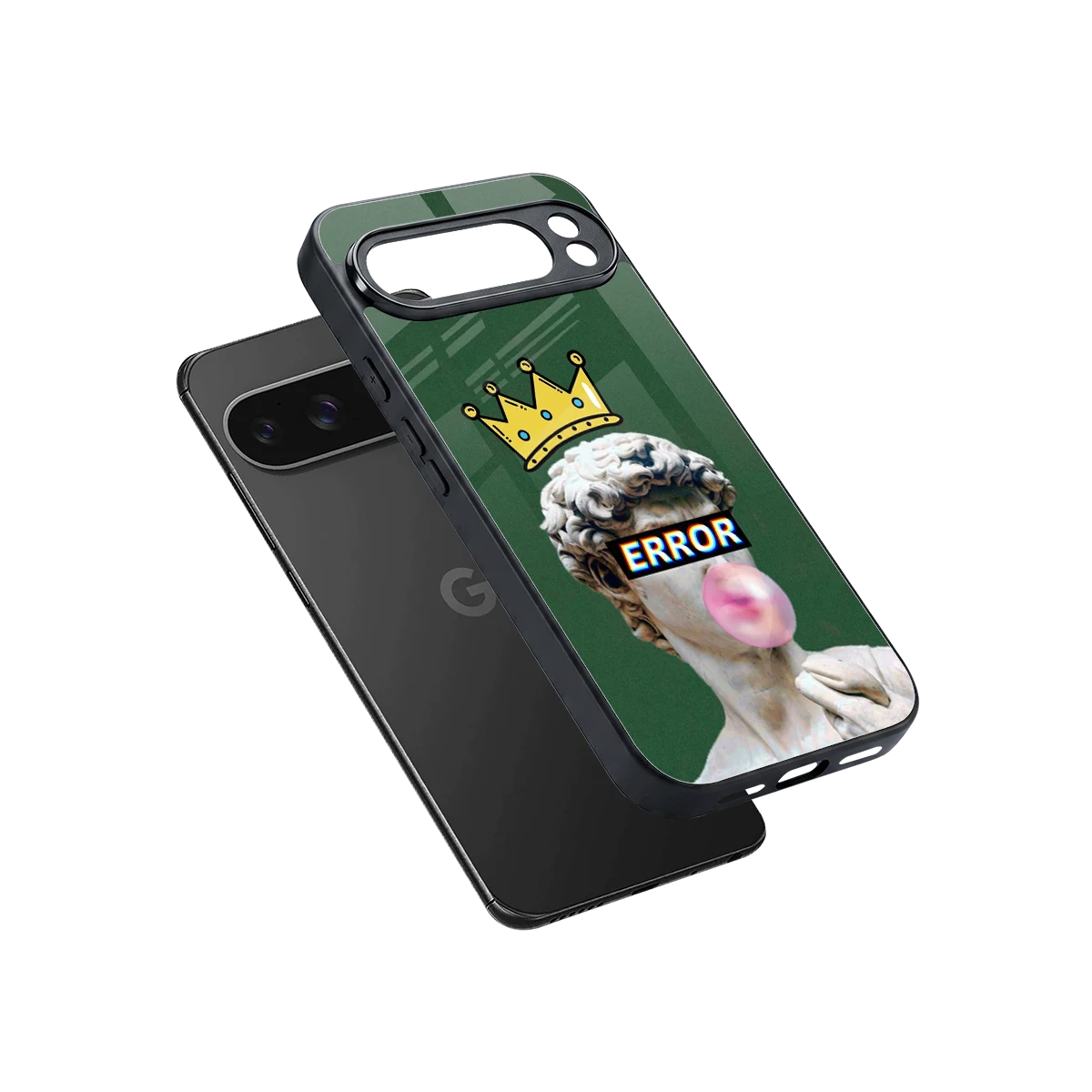 Error sleek google pixel 10 pro xl cover with tempered glass back and TPU edges