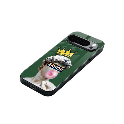 Error stylish phone case for google pixel 10 pro xl | glossy glass and slim fit