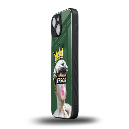 Error iphone 13 mini mobile cover | shockproof glass phone case