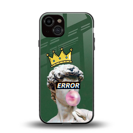 Error back phone cover | glass case for iphone 13