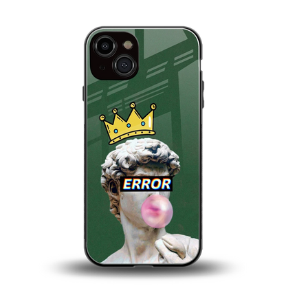 Error back phone cover | glass case for iphone 14
