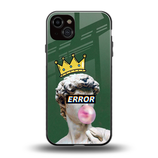 Error back phone cover | glass case for iphone 14 plus