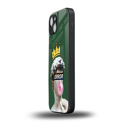 Error iphone 14 plus mobile cover | shockproof glass phone case