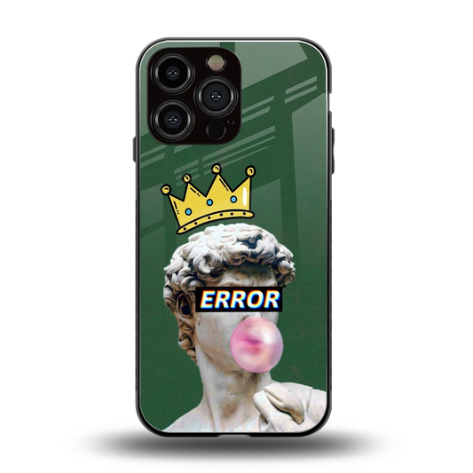 Error back phone cover | glass case for iphone 15 pro max