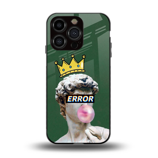 Error back phone cover | glass case for iphone 15 pro