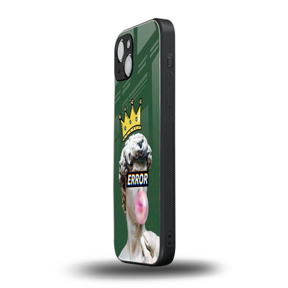 Error iphone 15 mobile cover | shockproof glass phone case