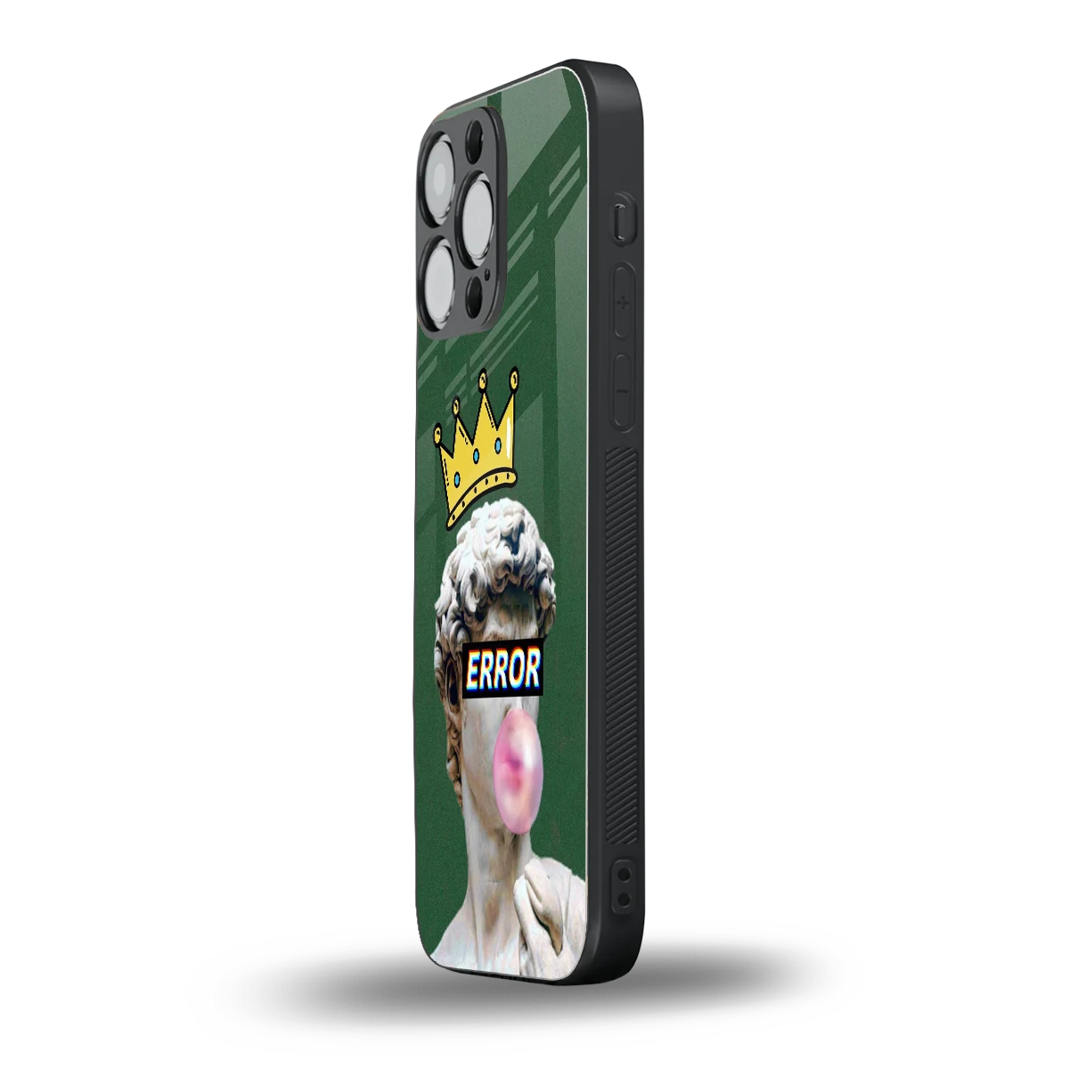 Error iphone 16 pro max mobile cover | shockproof glass phone case
