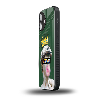 Error iPhone 16 mobile cover | shockproof glass phone case