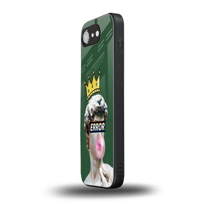Error iphone 16e mobile cover | shockproof glass phone case