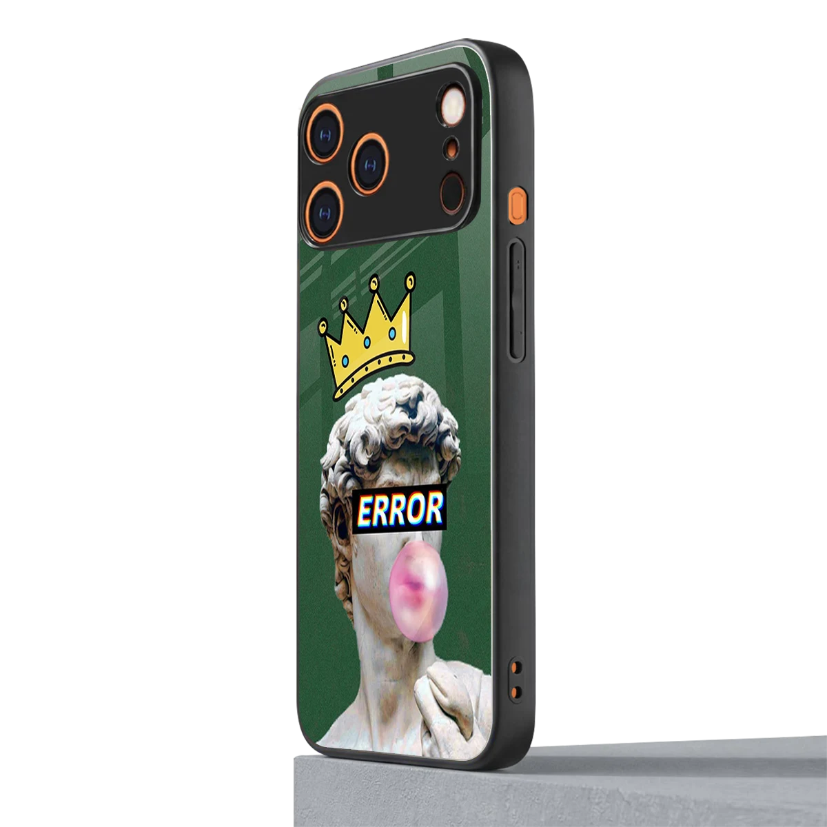 Error iphone 17 pro mobile cover | shockproof glass phone case