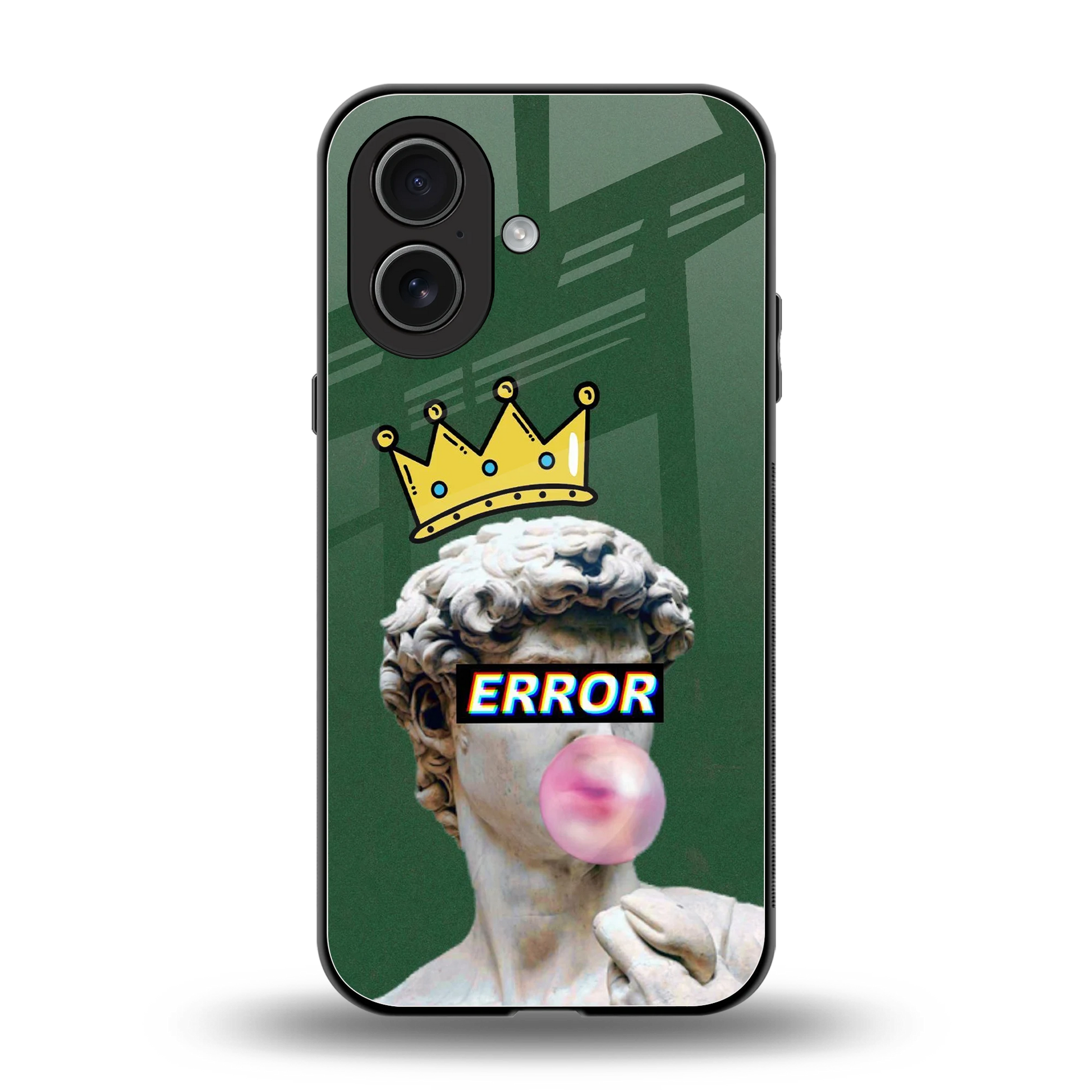Error back phone cover | glass case for iphone 17