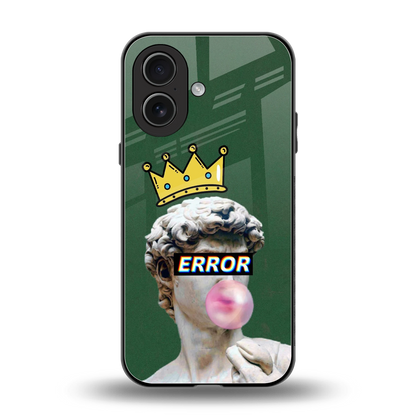 Error back phone cover | glass case for iphone 17
