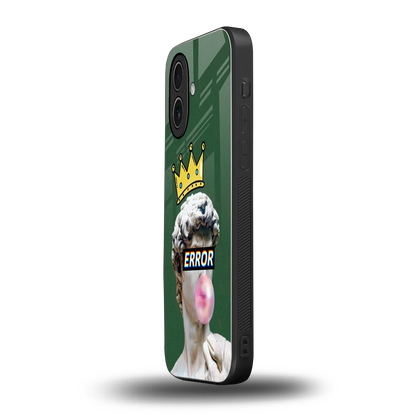 Error iphone 17 mobile cover | shockproof glass phone case