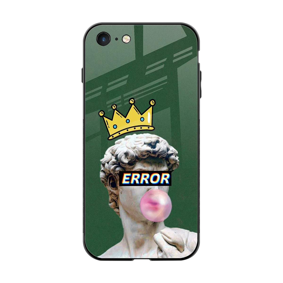 Error back phone cover | glass case for iphone se 2020
