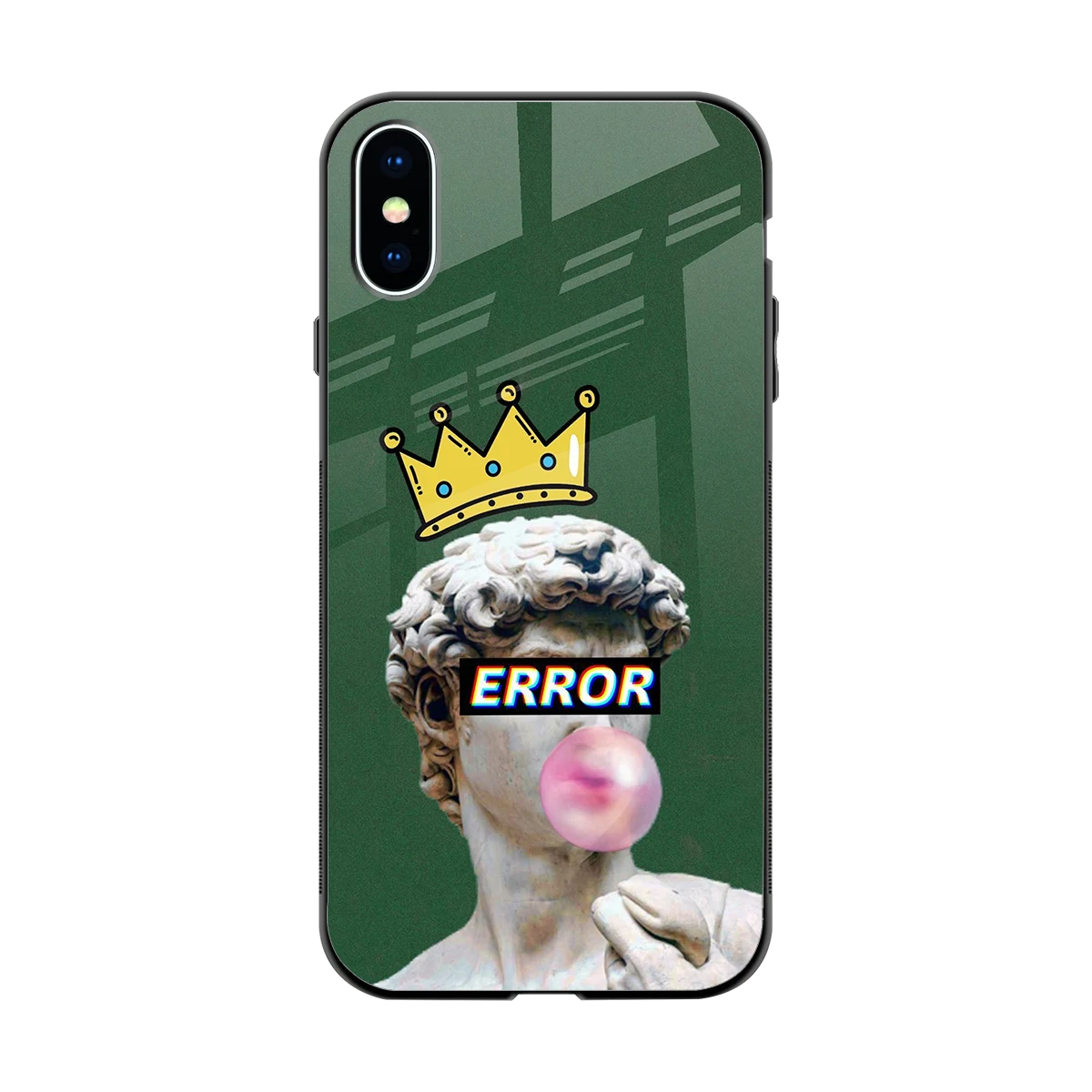 Error back phone cover | glass case for iphone xs
