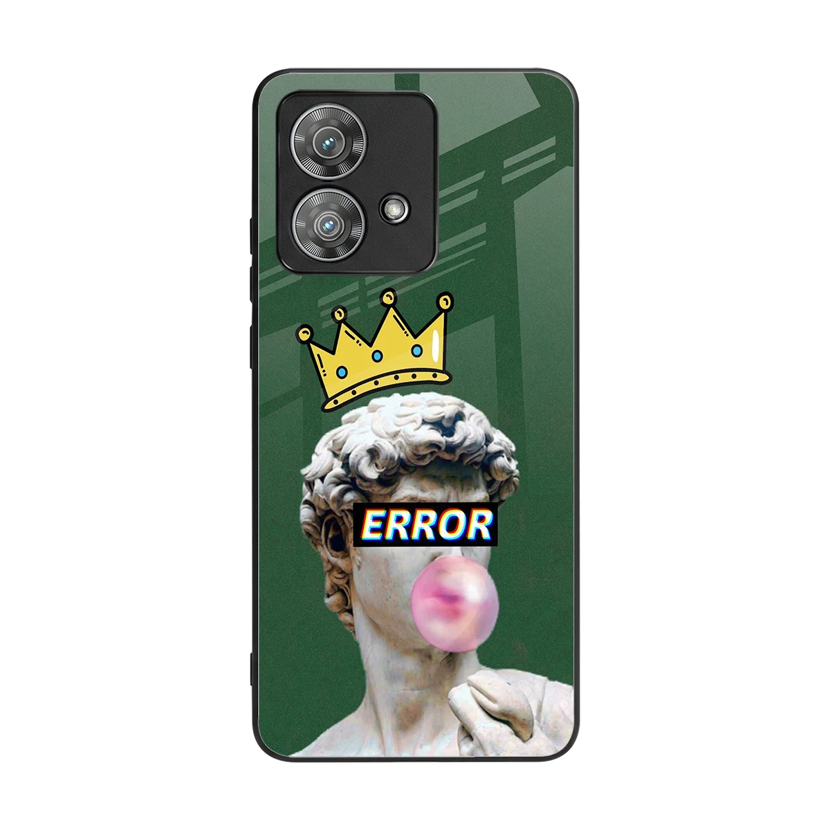 Error back phone cover | glass case for motorola edge 40 neo 5g
