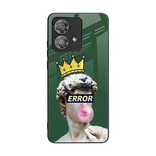 Error back phone cover | glass case for motorola edge 40 neo 5g