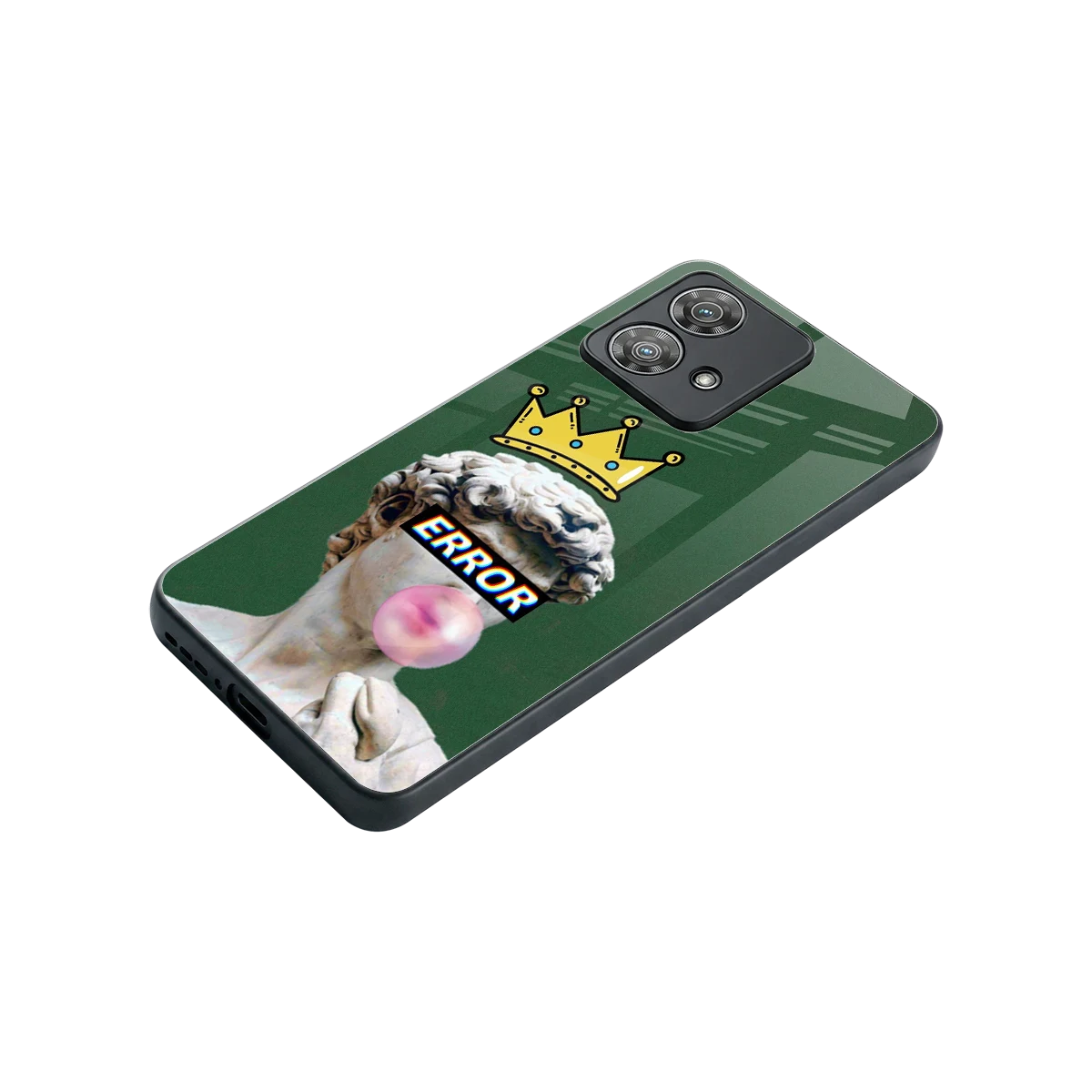 Error stylish phone case for motorola edge 40 neo 5g | glossy glass and slim fit