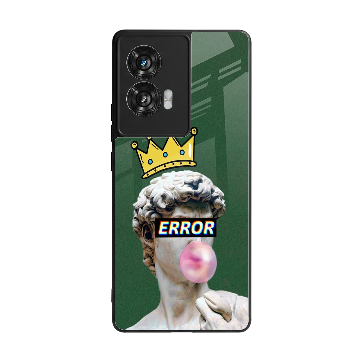 Error back phone cover | glass case for motorola edge 50 fusion