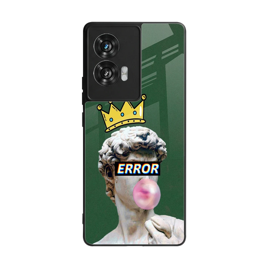 Error back phone cover | glass case for motorola edge 50 fusion