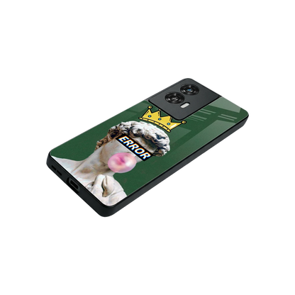 Error stylish phone case for motorola edge 50 fusion | glossy glass and slim fit
