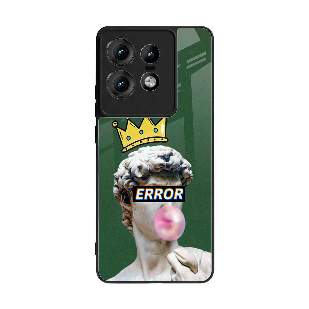 Error back phone cover | glass case for motorola edge 50 pro