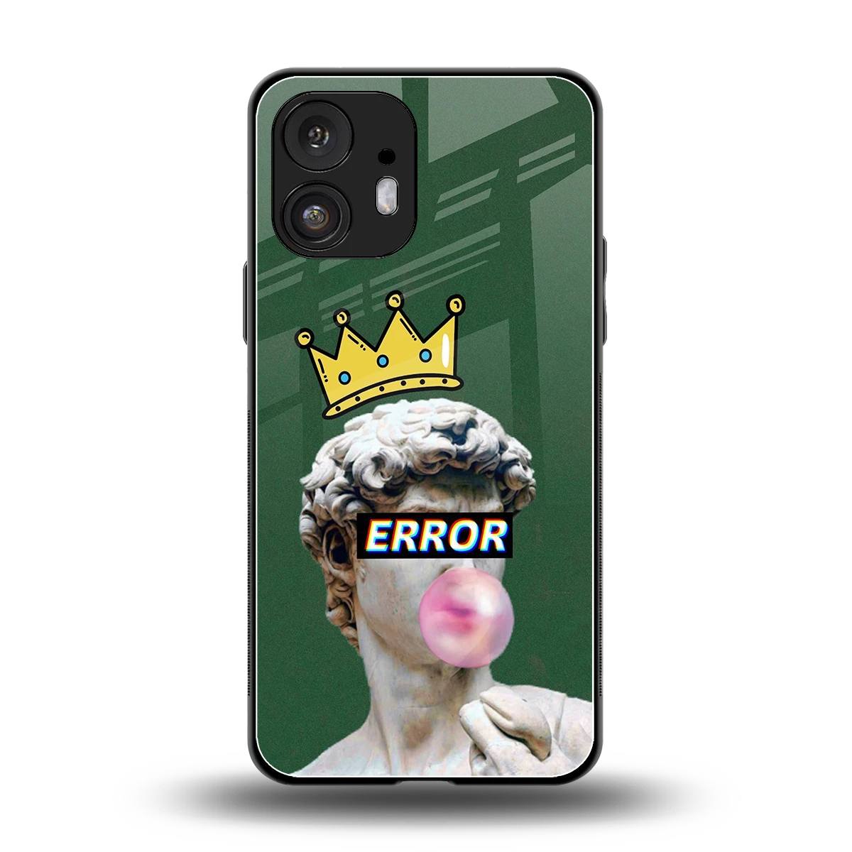 Error back phone cover | glass case for nothing phone 2