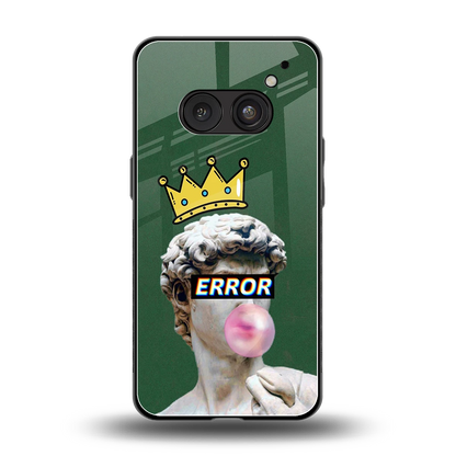 Error back phone cover | glass case for nothing phone 2a