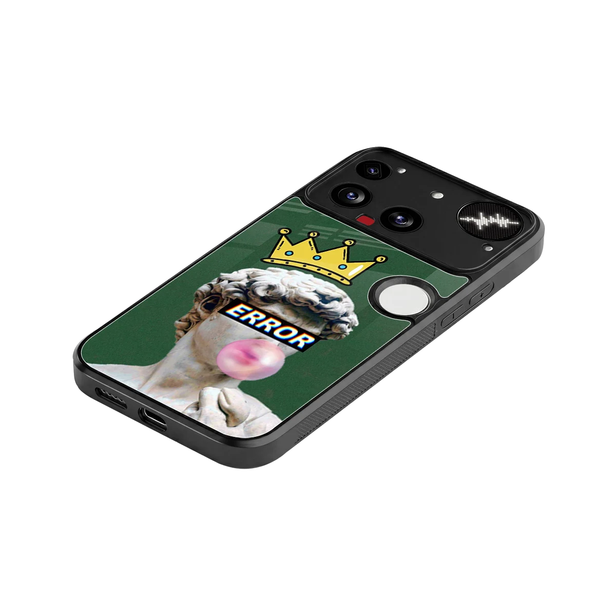 Error stylish phone case for nothing phone 3 | glossy glass and slim fit