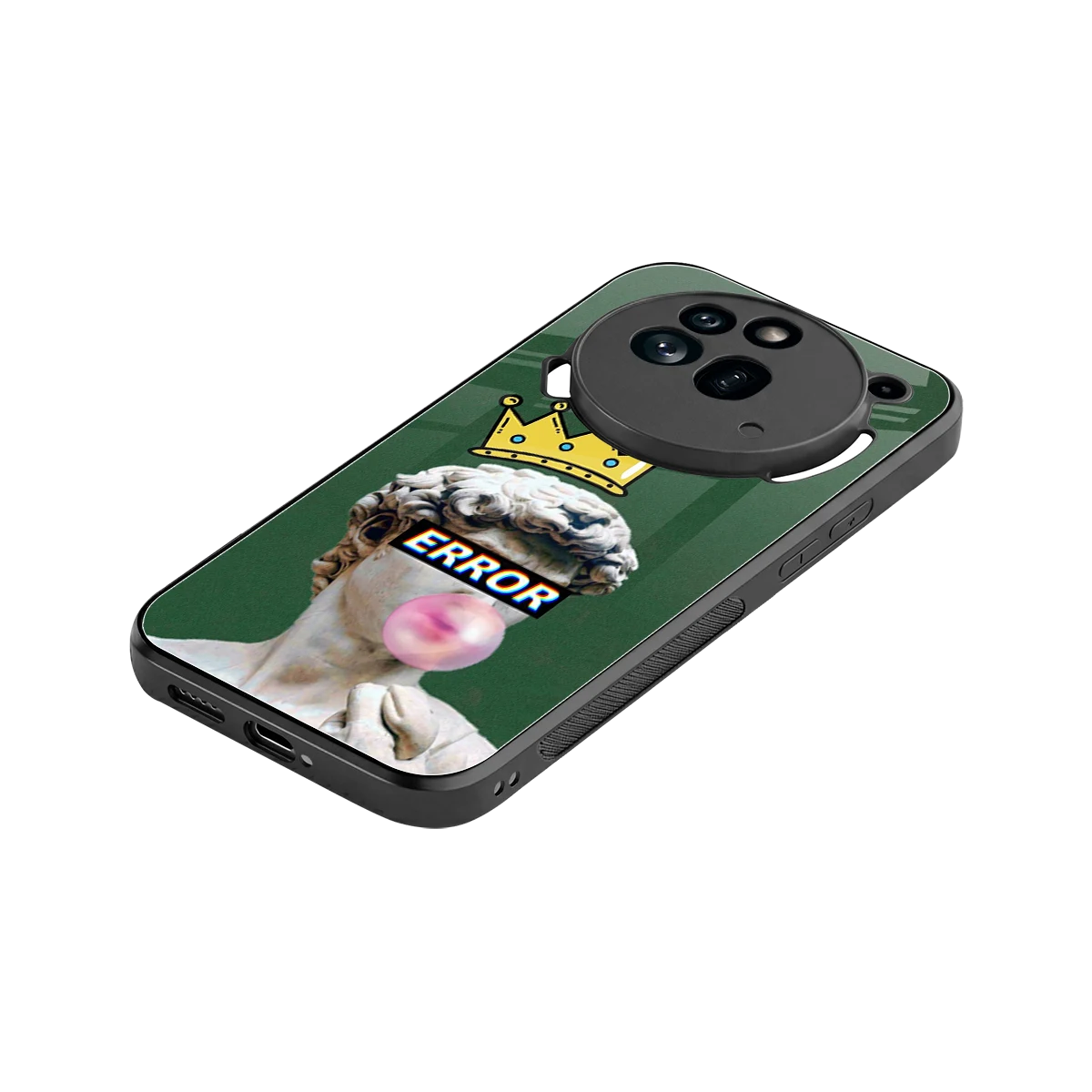 Error stylish phone case for nothing phone 3a pro | glossy glass and slim fit