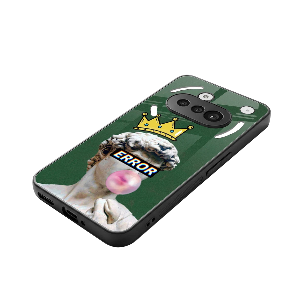 Error stylish phone case for nothing phone 3a | glossy glass and slim fit