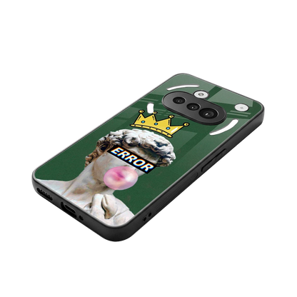 Error stylish phone case for nothing phone 3a | glossy glass and slim fit