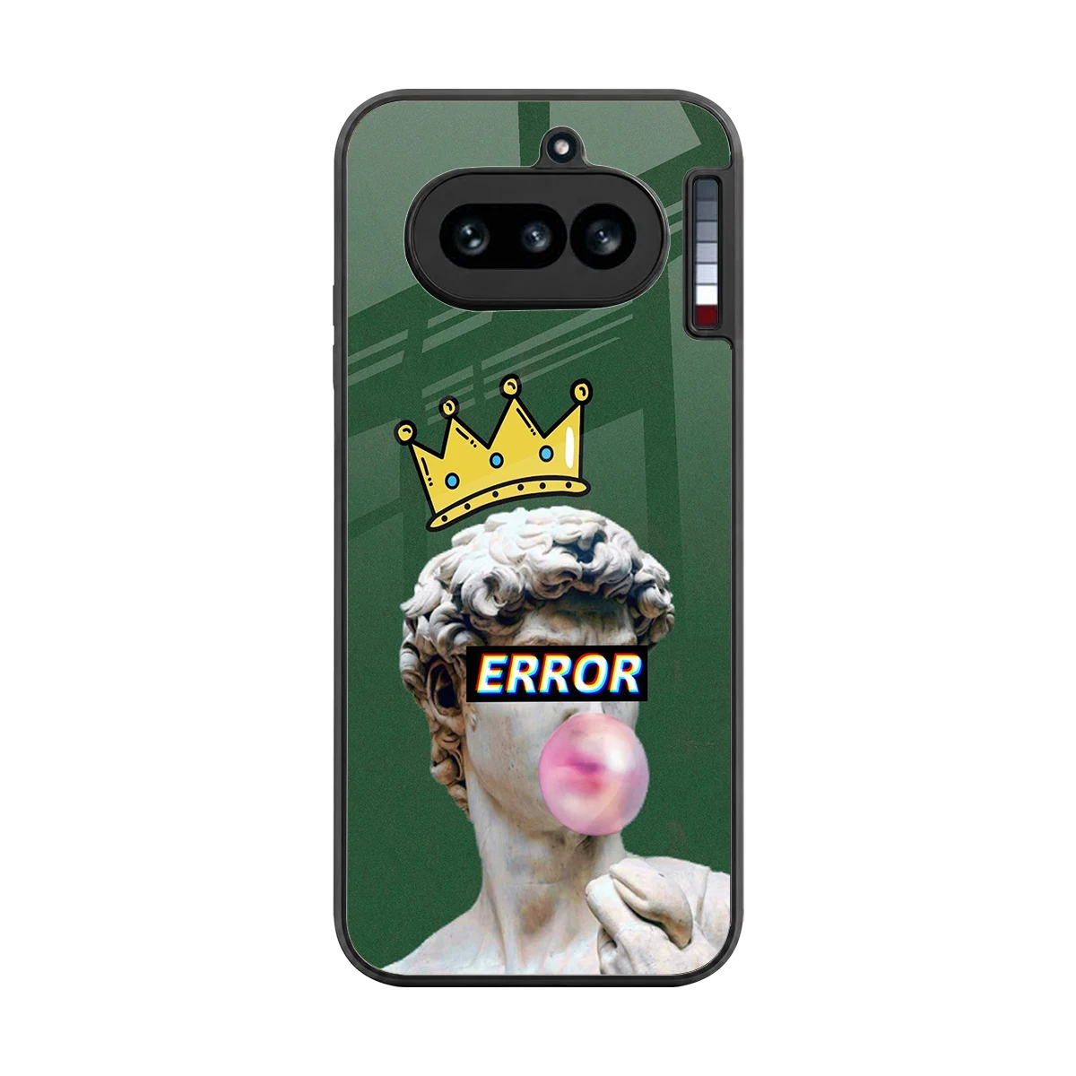 Error back phone cover | glass case for nothing phone 4a